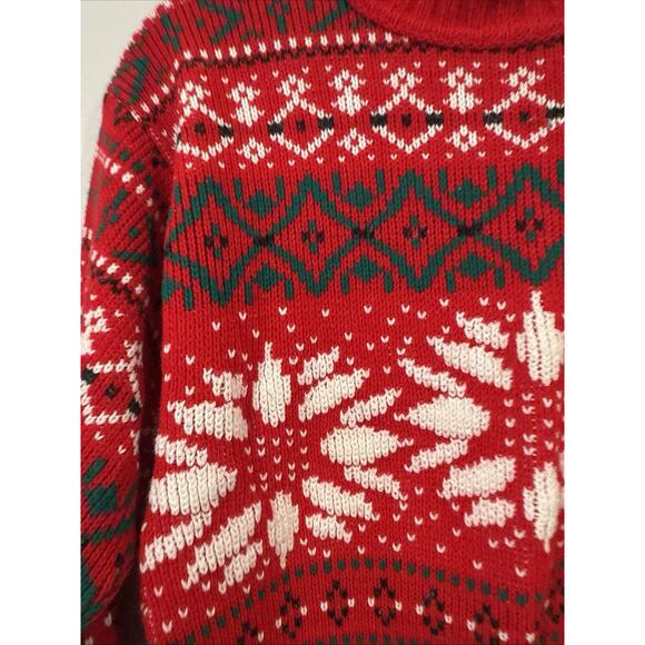 Sprocke Holiday Ugly Sweater Kids Size XL Cool Reindeer Fair Isle Christmas 2316 - Picture 5 of 8